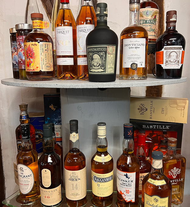 Spiritueux Cognac, Whisky, Rhum, Rhum arrangé, Gin, Armagnac, Armagnac arrangé, Vodka L'Isle en Dodon (31)